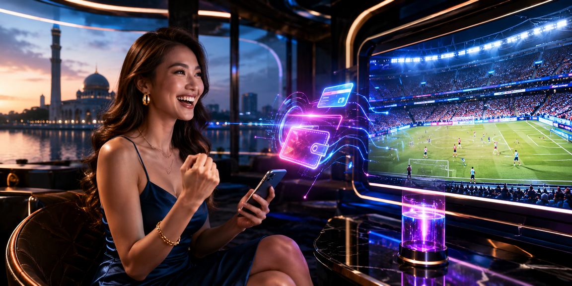Suasana kasino hiburan mewah di Putrajaya untuk pengalaman Baccarat live